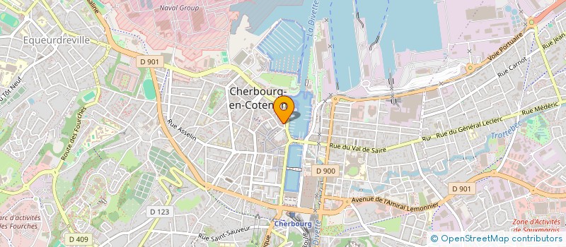 localisation de l'entreprise MONSIEUR PIERRE-HENRY CARO  CHERBOURG-EN-COTENTIN