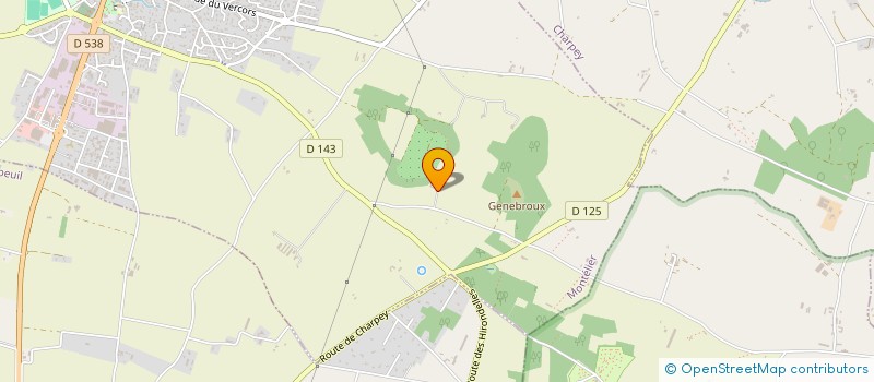 localisation de l'entreprise MONSIEUR PIERRE-HENRY DESBOS  MONTELIER