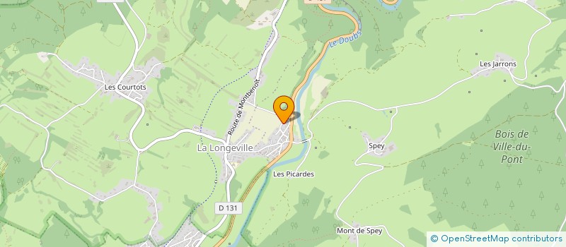 localisation de l'entreprise MONSIEUR PIERRE-HENRY RUFENACHT  PAYS-DE-MONTBENOIT