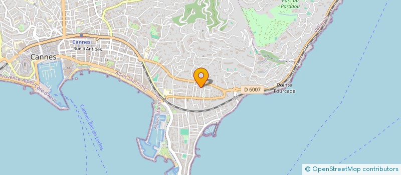 localisation de l'entreprise MONSIEUR PIERRE HERBECQ à CANNES