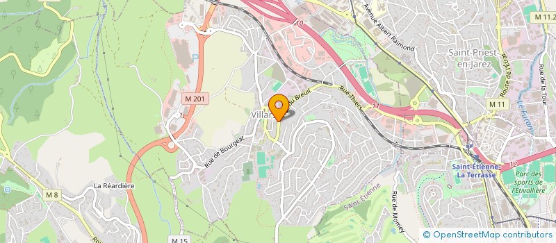 localisation de l'entreprise MONSIEUR PIERRE HERITIER  VILLARS