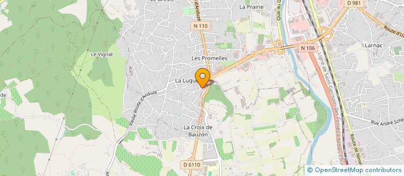 localisation de l'entreprise MONSIEUR PIERRE HEROIN  ALES