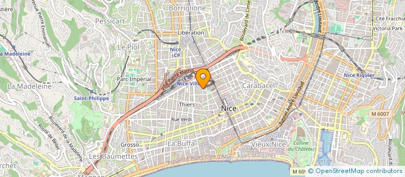 localisation de l'entreprise MONSIEUR PIERRE HERPIN à NICE