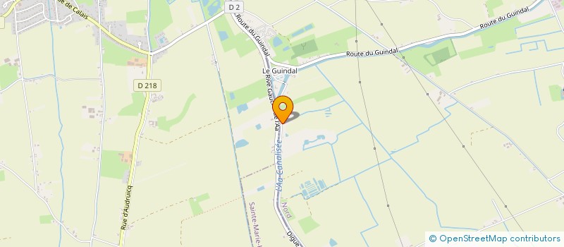 localisation de l'entreprise MONSIEUR PIERRE HERQUE  BOURBOURG