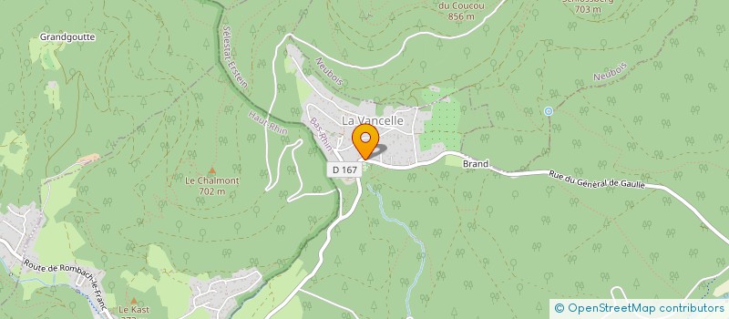 localisation de l'entreprise MONSIEUR PIERRE HERTLING  LA VANCELLE