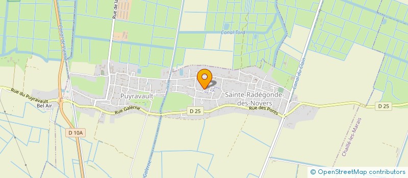 localisation de l'entreprise MONSIEUR PIERRE HERVE BOBINET à SAINTE-RADEGONDE-DES-NOYERS