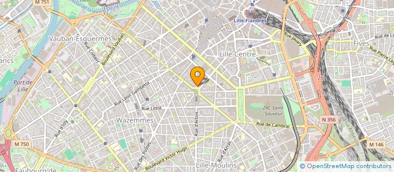 localisation de l'entreprise MONSIEUR PIERRE HEUNET à LILLE