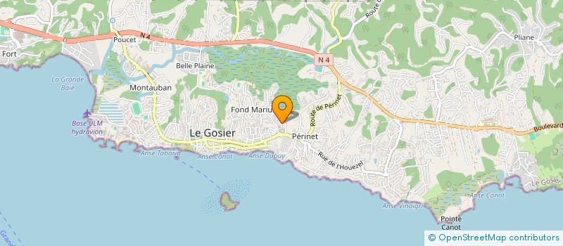 localisation de l'entreprise MONSIEUR PIERRE HEURTELOU à LE GOSIER