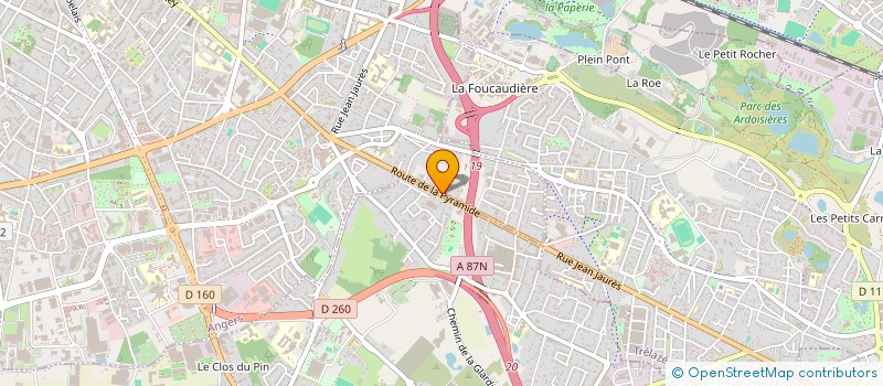 localisation de l'entreprise MONSIEUR PIERRE HIBERT  MAUGES-SUR-LOIRE