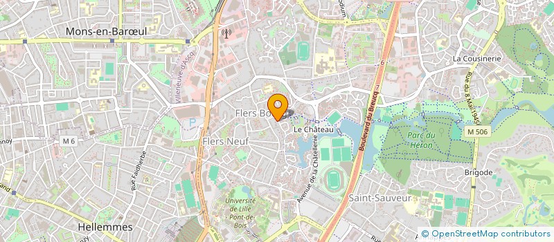 localisation de l'entreprise MONSIEUR PIERRE HILDELBERT  VILLENEUVE-D'ASCQ