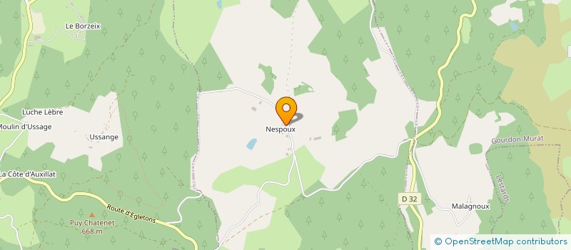 localisation de l'entreprise MONSIEUR PIERRE HIVERT  LESTARDS