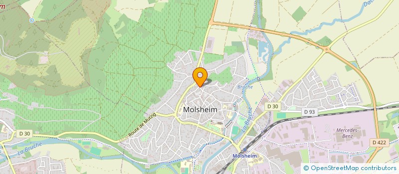 localisation de l'entreprise MONSIEUR PIERRE HOERTER  STRASBOURG