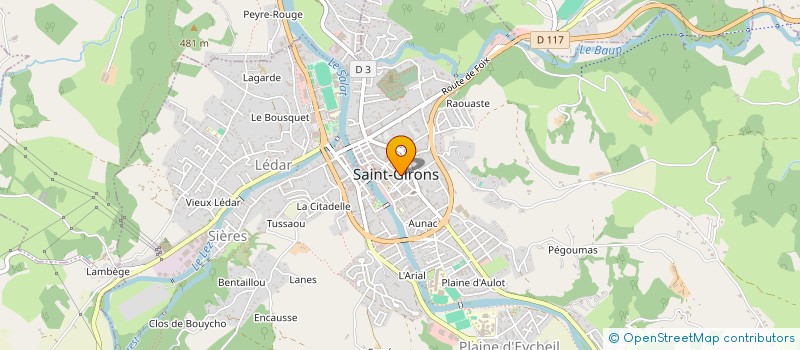 localisation de l'entreprise MONSIEUR PIERRE HONEGGER à SAINT-GIRONS