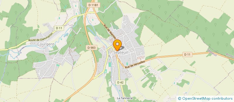 localisation de l'entreprise MONSIEUR PIERRE HONORE à SEPTEUIL