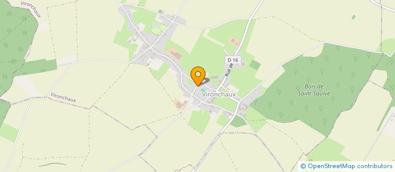 localisation de l'entreprise MONSIEUR PIERRE HORN  VIRONCHAUX