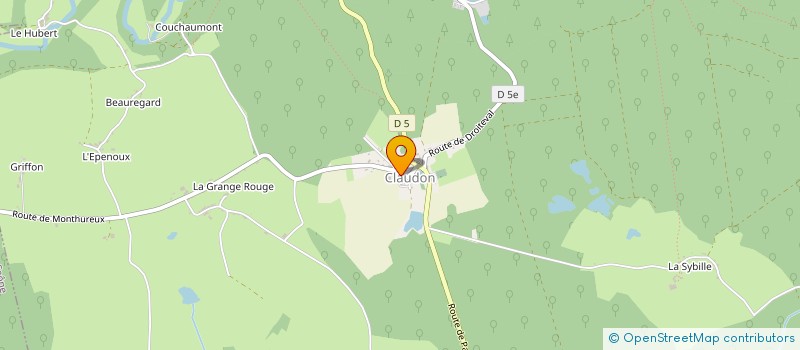 localisation de l'entreprise MONSIEUR PIERRE HOROZIAN  CLAUDON