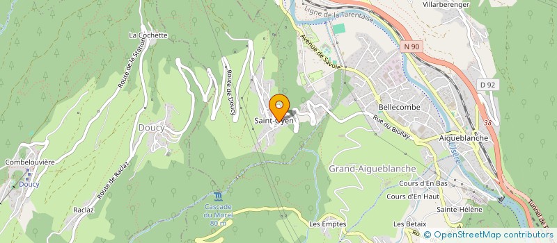 localisation de l'entreprise MONSIEUR PIERRE HOTE à LES AVANCHERS-VALMOREL