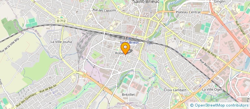 localisation de l'entreprise MONSIEUR PIERRE HOUEE à SAINT-BRIEUC