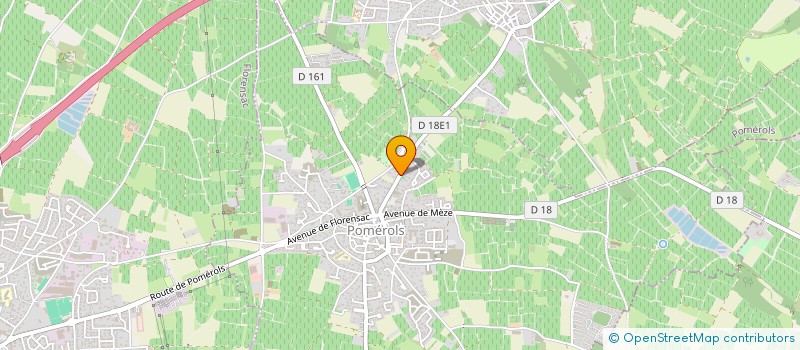 localisation de l'entreprise MONSIEUR PIERRE HOULES  POMEROLS