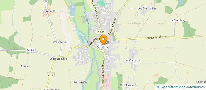 localisation de l'entreprise MONSIEUR PIERRE HOUNIE  CHARNY OREE DE PUISAYE