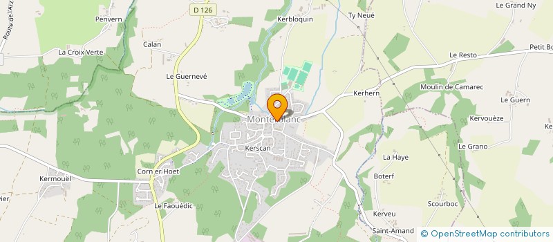 localisation de l'entreprise MONSIEUR PIERRE HUBERT à MONTERBLANC