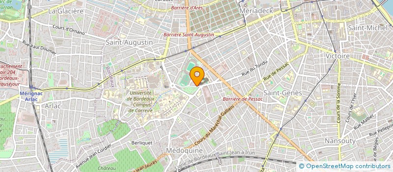 localisation de l'entreprise MONSIEUR PIERRE-HUBERT CATTELOIN  BORDEAUX