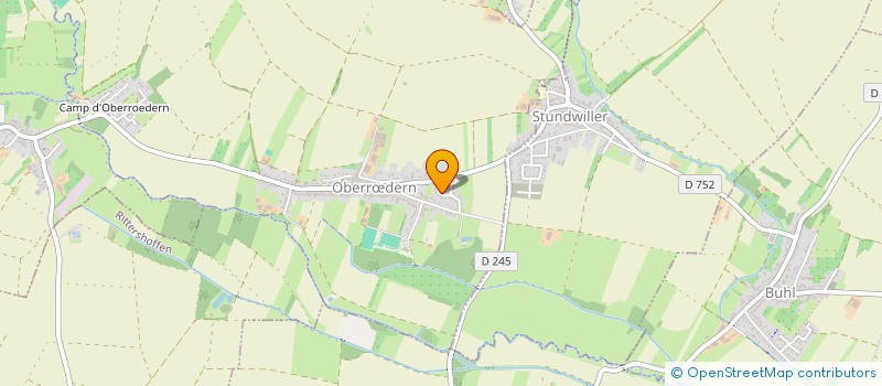 localisation de l'entreprise MONSIEUR PIERRE HUCKENDUBLER  OBERRDERN