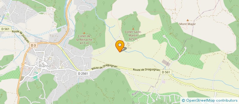 localisation de l'entreprise MONSIEUR PIERRE HUGUES à RIANS