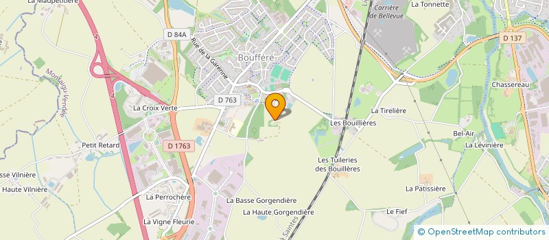 localisation de l'entreprise MONSIEUR PIERRE-HUGUES CHEVALIER à MONTAIGU-VENDEE