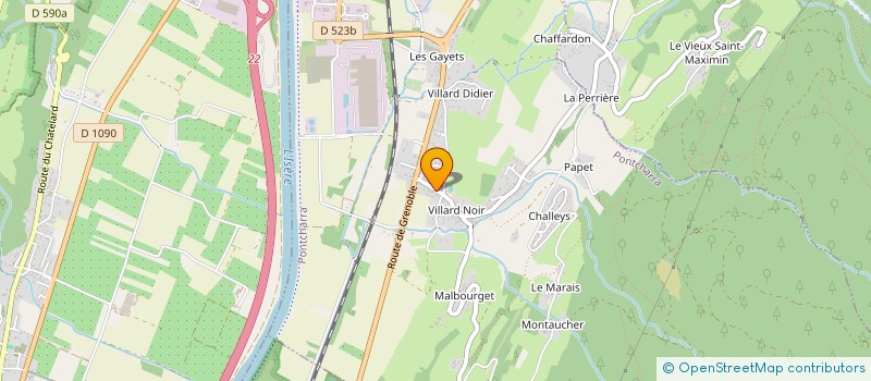 localisation de l'entreprise MONSIEUR PIERRE HUGUES NIVON  PONTCHARRA