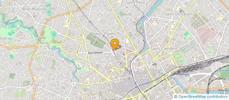 localisation de l'entreprise MONSIEUR PIERRE HULLIN  NANTES