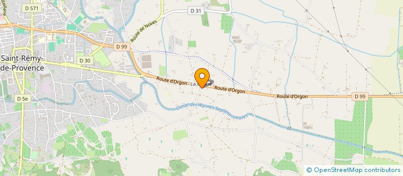 localisation de l'entreprise MONSIEUR PIERRE HUMBERT  SAINT-REMY-DE-PROVENCE