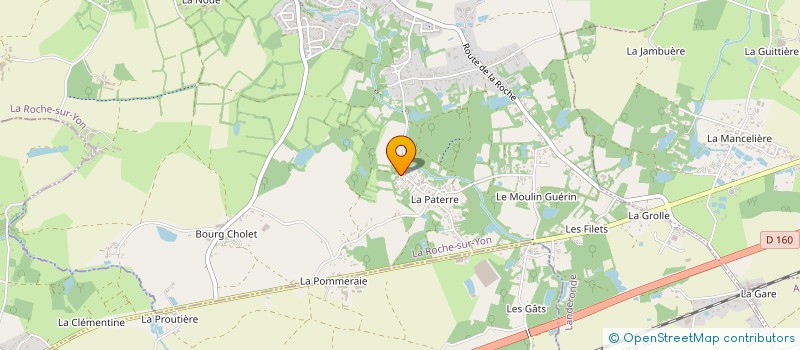 localisation de l'entreprise MONSIEUR PIERRE HUMEAU à LANDERONDE