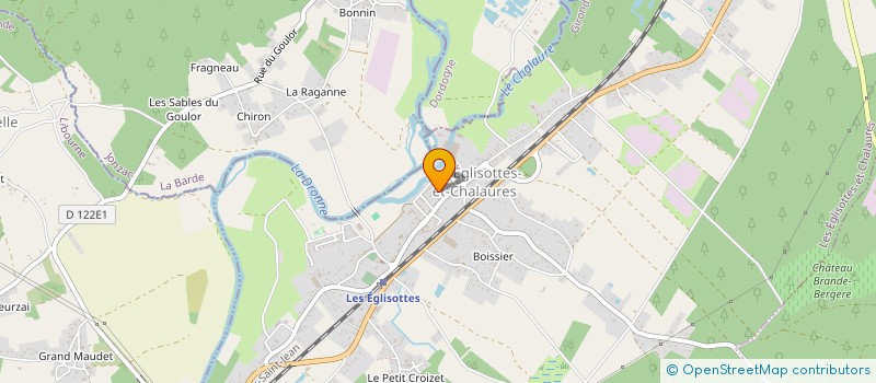 localisation de l'entreprise MONSIEUR PIERRE HURTAU  SAINT-CHRISTOPHE-DE-DOUBLE