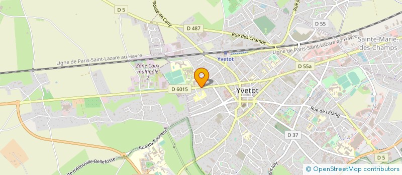 localisation de l'entreprise MONSIEUR PIERRE HURTEBIZE à YVETOT