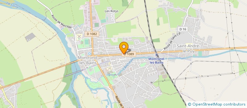localisation de l'entreprise MONSIEUR PIERRE HUSER à MONTROND-LES-BAINS