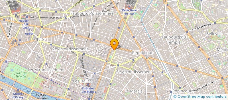 localisation de l'entreprise MONSIEUR PIERRE HUSSON  PARIS