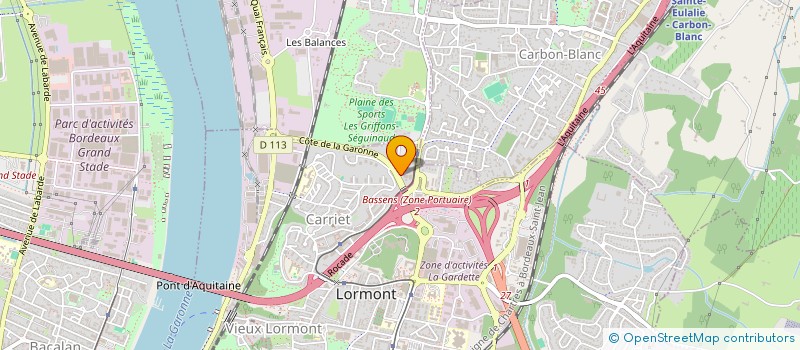 localisation de l'entreprise MONSIEUR PIERRE IACCARINO  LORMONT