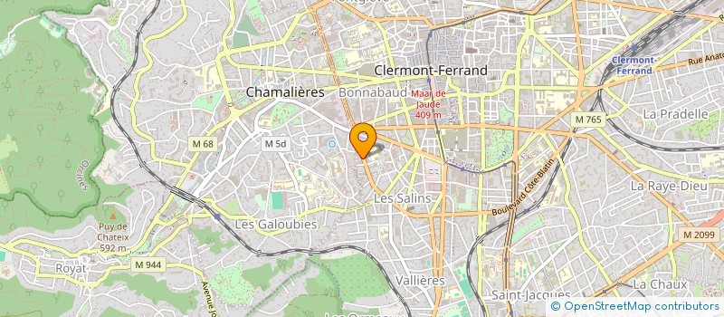 localisation de l'entreprise MONSIEUR PIERRE IBOS  CLERMONT-FERRAND