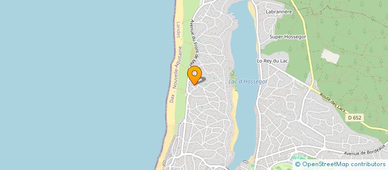 localisation de l'entreprise MONSIEUR PIERRE ICHE  SOORTS-HOSSEGOR