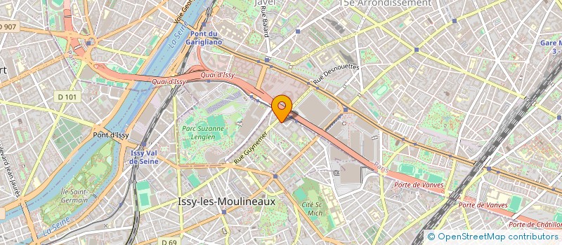 localisation de l'entreprise MONSIEUR PIERRE IFRAH à ISSY-LES-MOULINEAUX