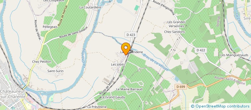 localisation de l'entreprise MONSIEUR PIERRE ILLIEN à CHATEAUNEUF-SUR-CHARENTE