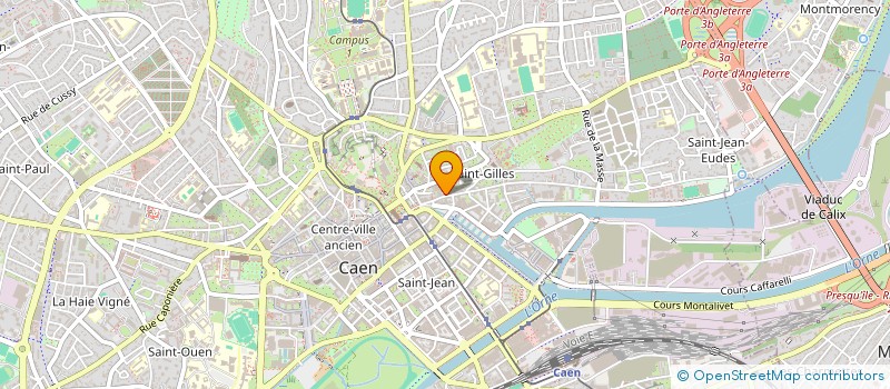 localisation de l'entreprise MONSIEUR PIERRE ISIDORE à CAEN