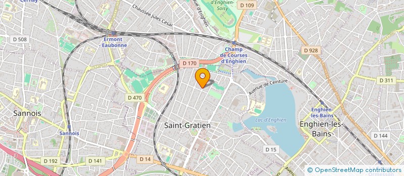 localisation de l'entreprise MONSIEUR PIERRE ISNARD  SAINT-GRATIEN