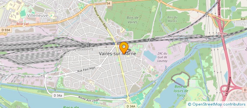 localisation de l'entreprise MONSIEUR PIERRE JACOB à VAIRES-SUR-MARNE