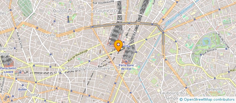 localisation de l'entreprise MONSIEUR PIERRE JACQUEMAIN  PARIS