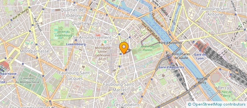 localisation de l'entreprise MONSIEUR PIERRE-JACQUES DERAINNE  PARIS