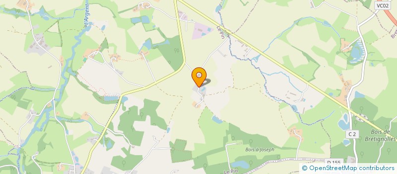 localisation de l'entreprise MONSIEUR PIERRE-JACQUES DRONNEAU  MONTRAVERS