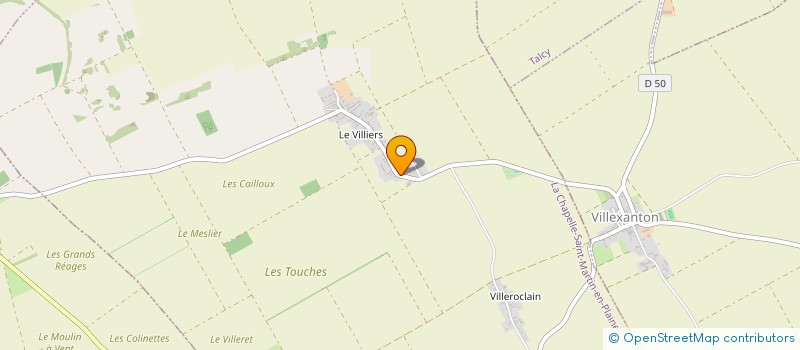 localisation de l'entreprise MONSIEUR PIERRE JACQUES LOIZELET  LA CHAPELLE-SAINT-MARTIN-EN-PLAINE