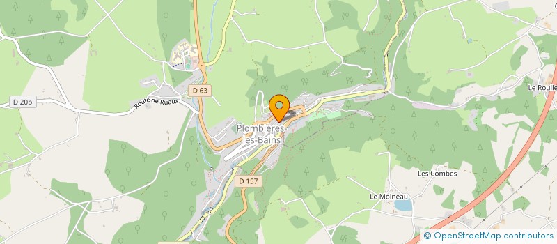 localisation de l'entreprise MONSIEUR PIERRE JACQUIN à PLOMBIERES-LES-BAINS